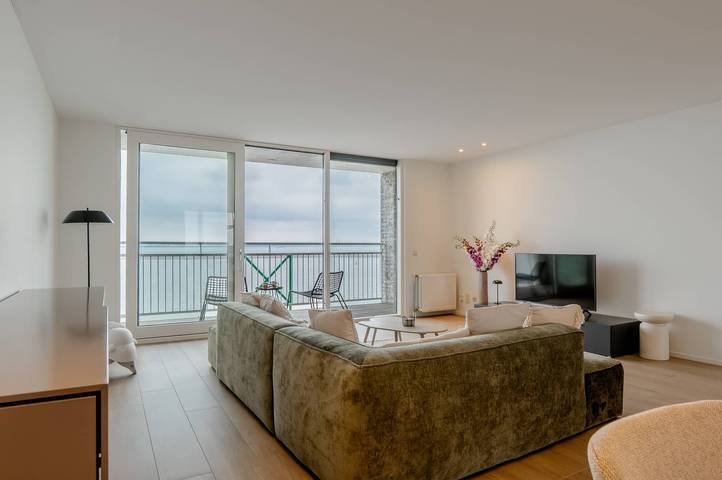 Ferienwohnung für 4 Personen, mit Meerblick und Garten