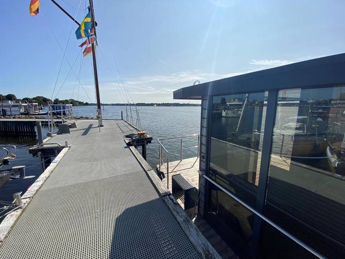 Boot für 5 Personen, mit Terrasse und Seeblick sowie Ausblick an der Schlei-Ostsee - 2