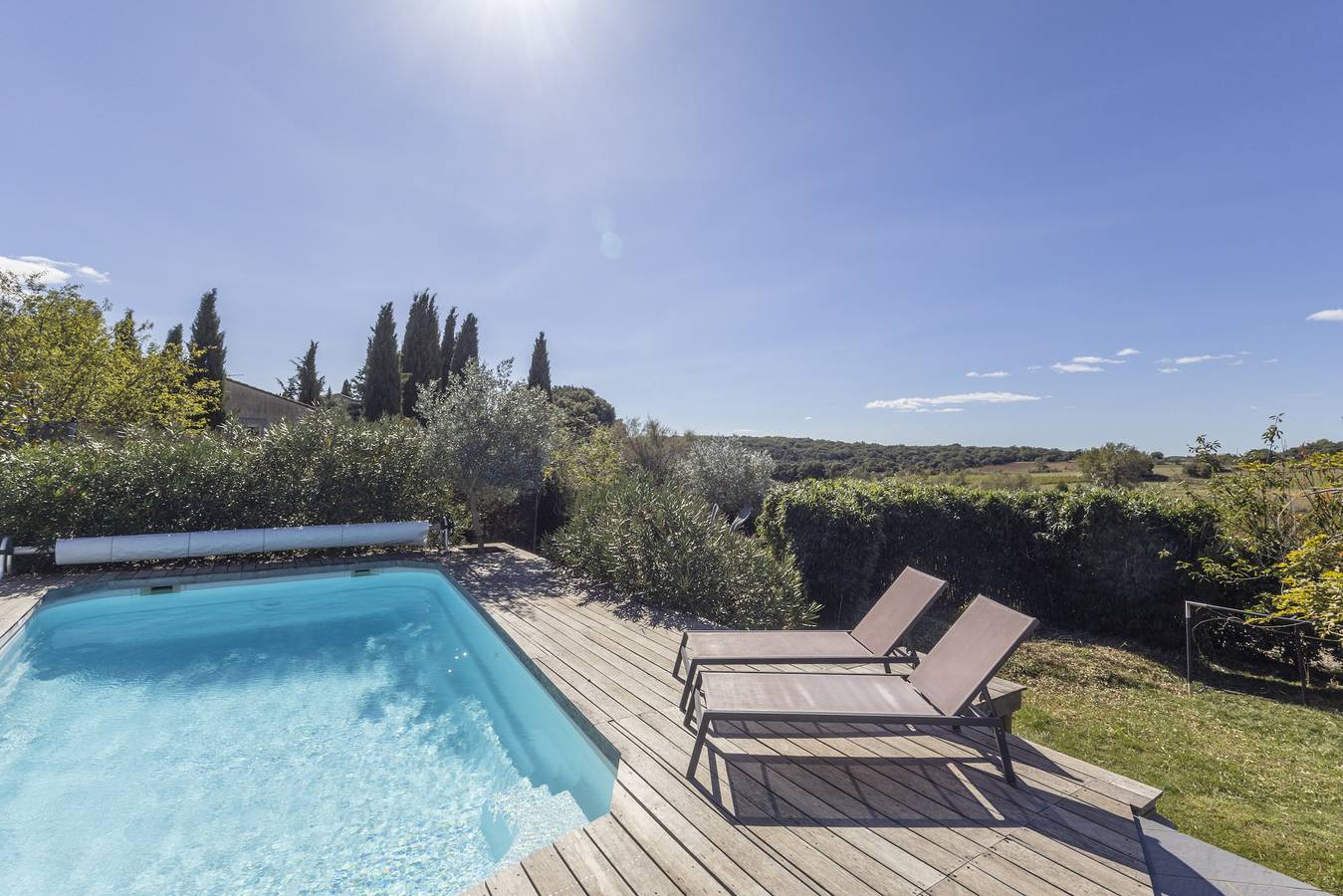 Entre les Vignes 6p private pool in Boisset-et-Gaujac, Région d'Alès