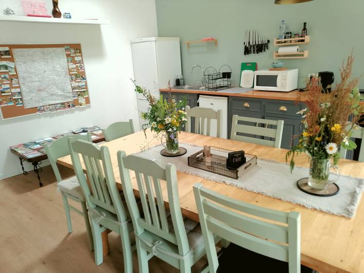 Gîte pour 8 personnes, avec jardin et terrasse