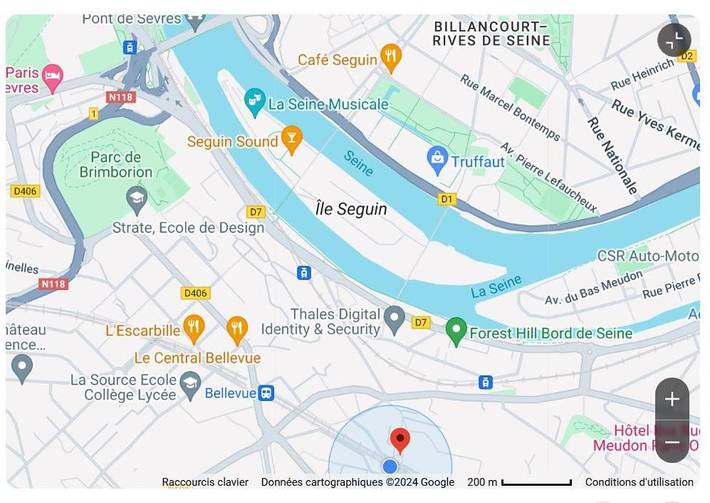 Gîte pour 10 personnes, avec terrasse à Meudon - 3
