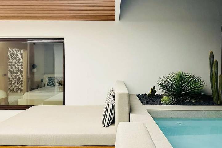 Ferienhaus für 2 Personen, mit Terrasse und Garten