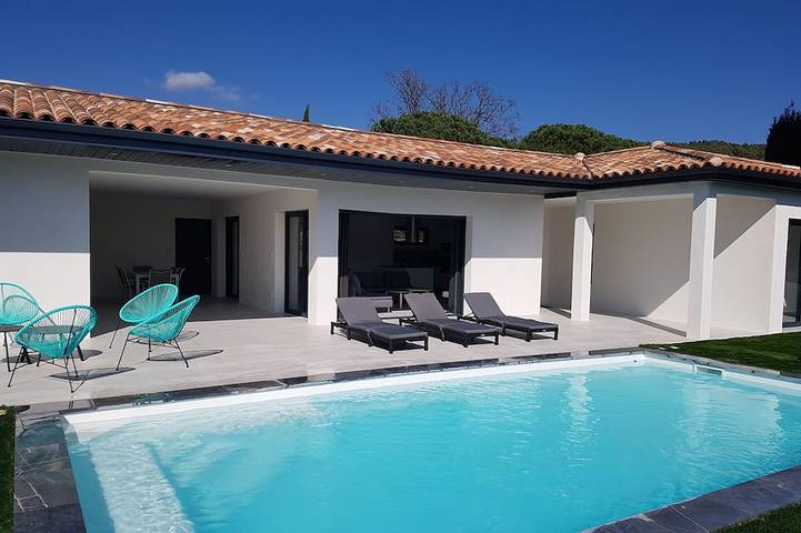 Ferienhaus für 6 Personen, mit Terrasse und Garten in Figanières