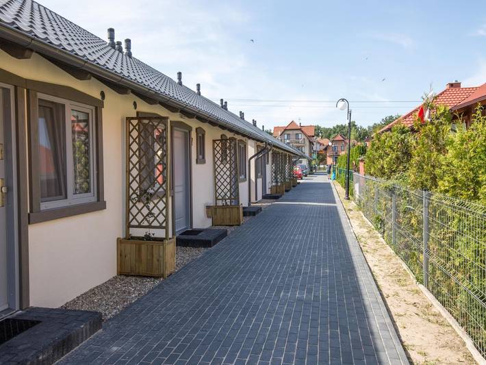 Bungalow dla 5 osób, z Taras w Zalew Wiślany