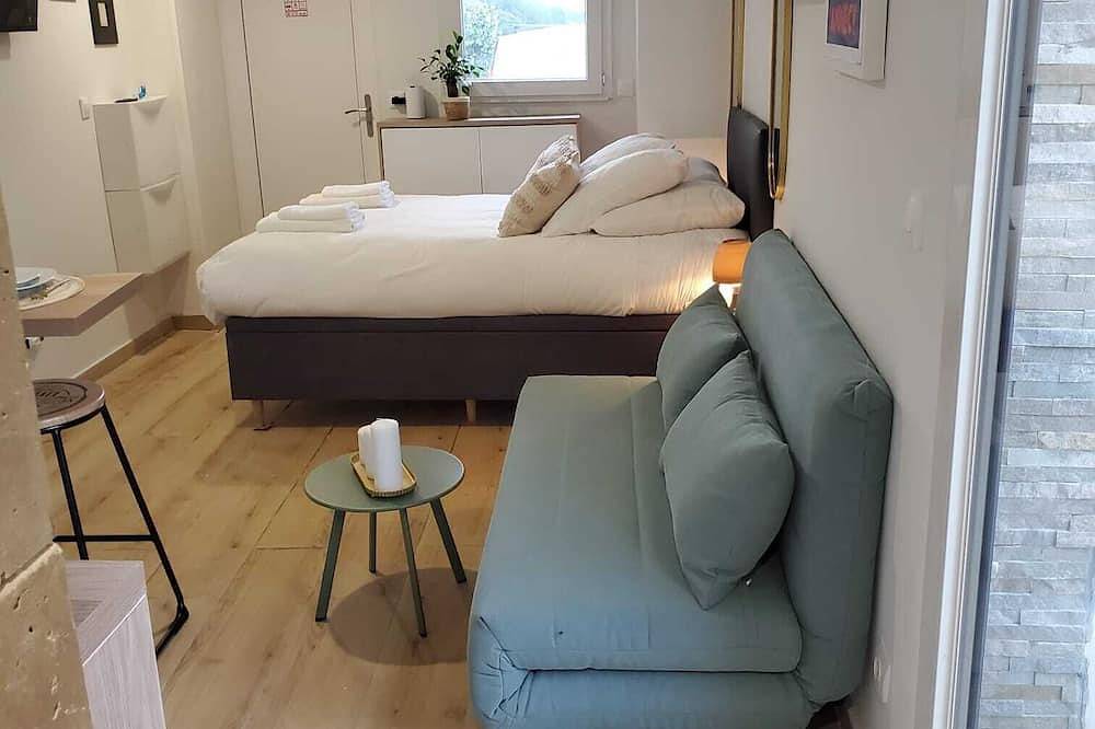 Appartement entier, Annecy Poisy Studio Avec Piscine Privee Chauffée du 01/04 au in Poisy, Région d'Annecy