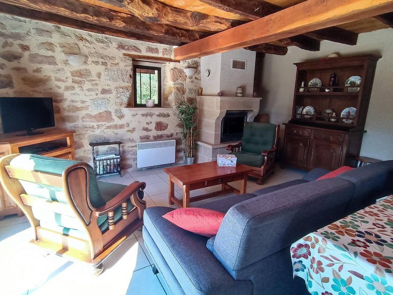 Gîte voor 5 personen met tuin in Le Bouyssou, Lot