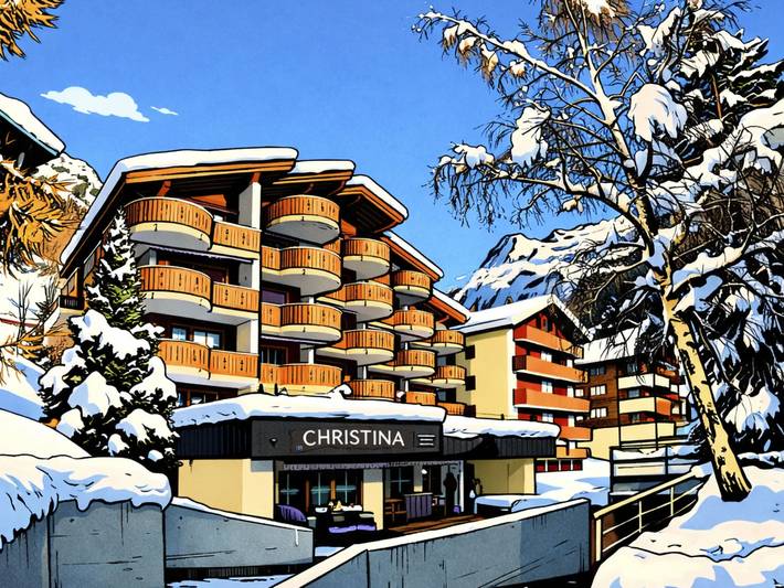 Ganze Wohnung, 3 Zimmer 5 Personen in Leukerbad, Leukerbad & Umgebung