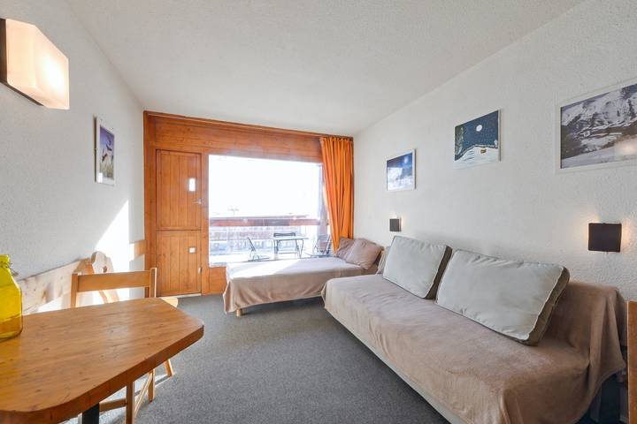Gîte pour 5 personnes, avec balcon dans Arc 2000 - 2