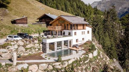 Ferienhaus für 8 Personen, mit Sauna und Garten sowie Terrasse, mit Haustier in Sölden (Österreich)