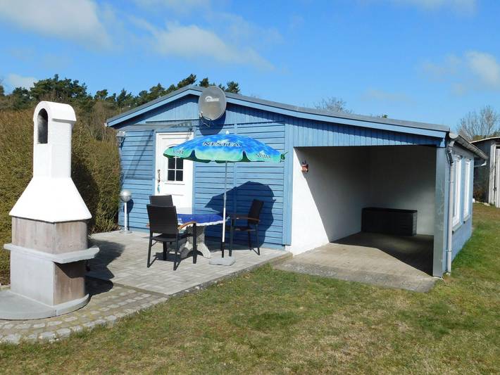 Ferienhaus für 3 Personen, mit Terrasse und Garten in Wieck am Darß