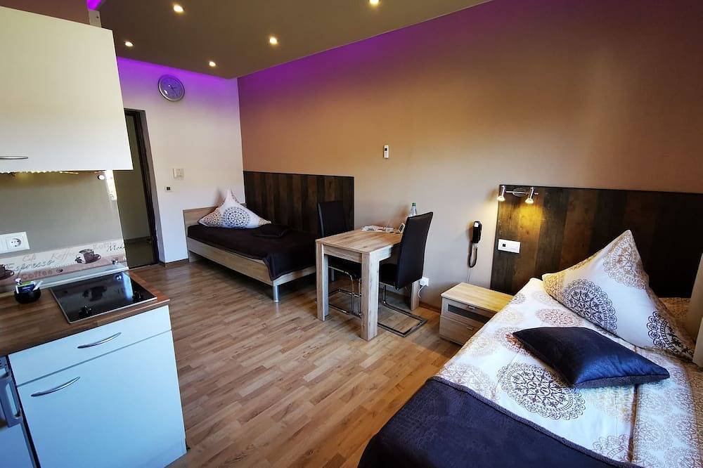 Ganze Wohnung, Zweibett-Apartment im Apartmenthaus Wertheim in Wertheim, Taubertal