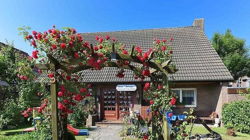 Ferienwohnung für 4 Personen, mit Terrasse in Bensersiel