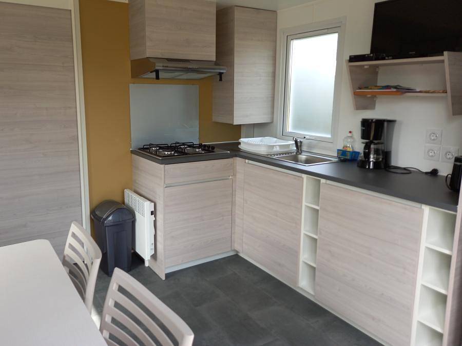 Camping Les Genets d'Or - Mobilhome 2 personnes - Mobil-home 2 pers Tri in Bannalec, Région de Quimper