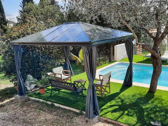 Villa pour 6 personnes, avec Terrasse ainsi que Jardin et Piscine à Montpellier