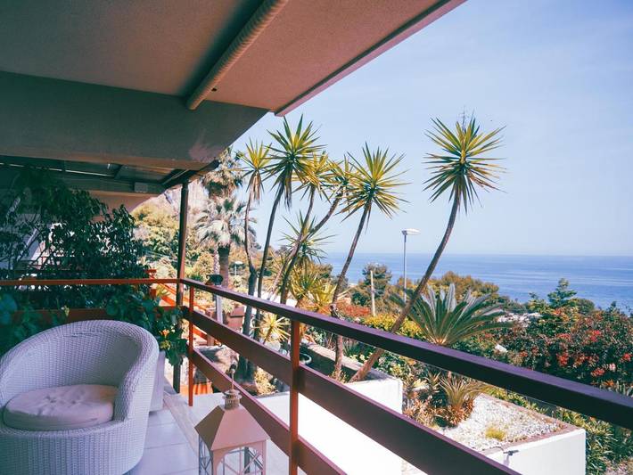 Ferienhaus mit Meerblick für 6 Personen, mit Ausblick und Pool sowie Terrasse in Palermo - 3