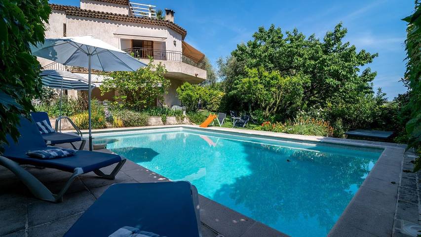 Ferienhaus für 7 Personen, mit Pool und Terrasse sowie Garten in Vence