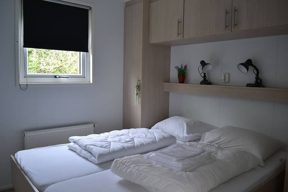 Das Chalet Zonnebloem für 6 Personen, viel Privatsphäre in einem ruhigen Park in Serooskerke, Walcheren