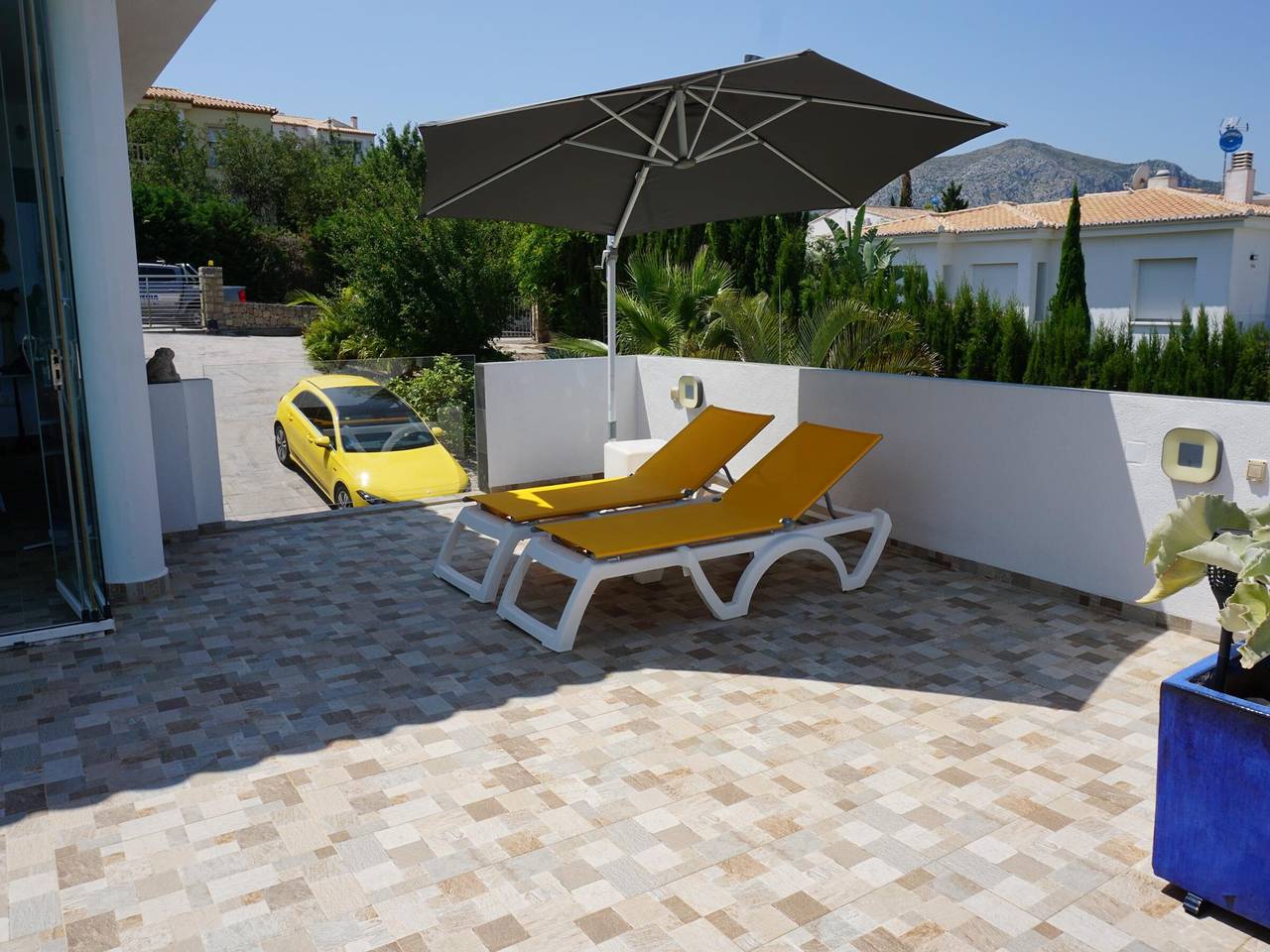 Gehele studio, Studio voor 3 personen met zwembad in el Ràfol d'Almúnia, Costa Blanca