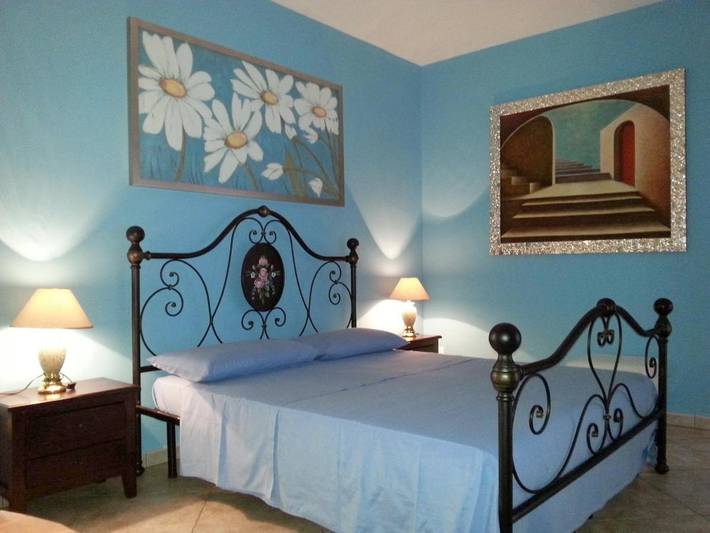 B&b per 4 persone, con Balcone e Giardino nonché Panorama a Specchia