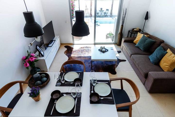 Ferienhaus für 4 Personen, mit Terrasse und Garten sowie Pool und Ausblick in El Molinar - 2