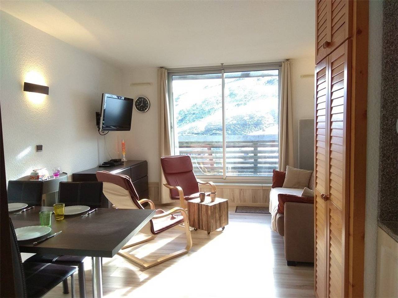Ganzes Studio, Gemütliches Studio für 4 Personen mit Balkon in Piau-Engaly in Piau-Engaly, Aragnouet