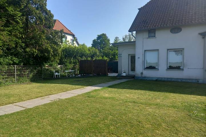 Ferienwohnung für 4 Personen, mit Terrasse und Garten, mit Haustier