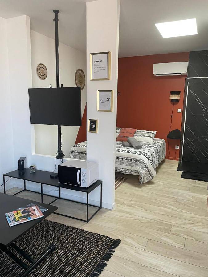 Appartement entier, Studio Cosy tt confort proche aéroport in Colombier-Saugnieu, Lyon et ses environs