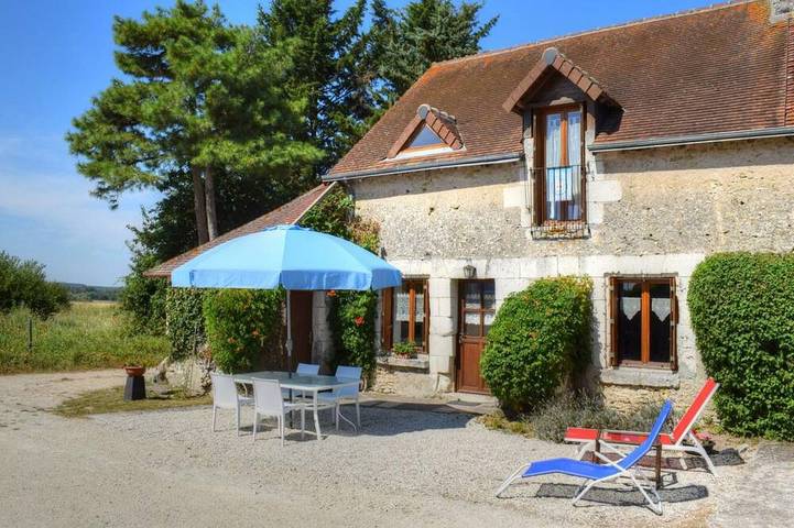 Gîte pour 4 personnes, avec jardin, animaux acceptés à Chemillé-sur-Indrois
