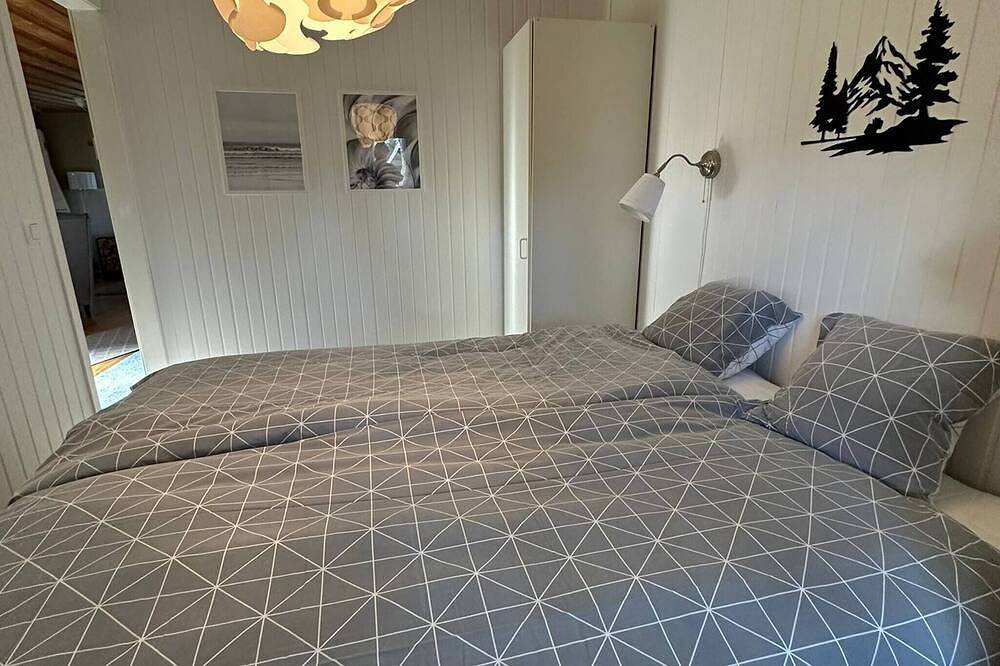 Das Haus von Camp Caroli Olala in Kiruna, Lappland (Schweden)