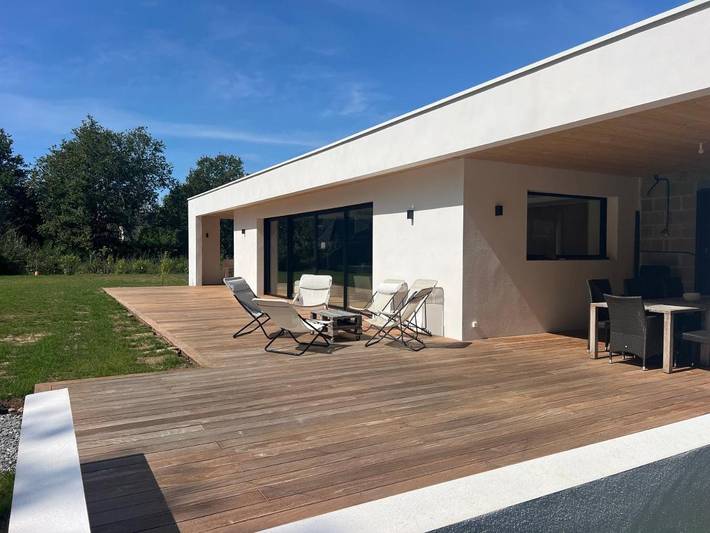 Location de vacances pour 14 personnes, avec vue et jardin dans Quimiac - 2