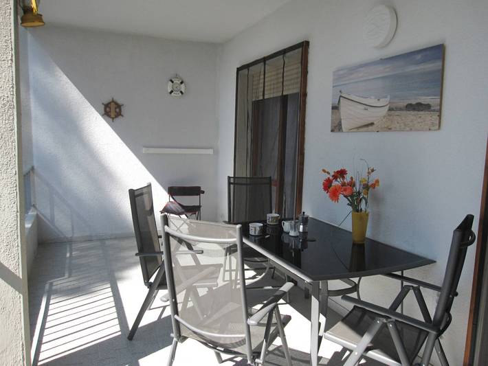 Ferienwohnung für 6 Personen, mit Meerblick und Balkon/Terrasse in Grado Pineta