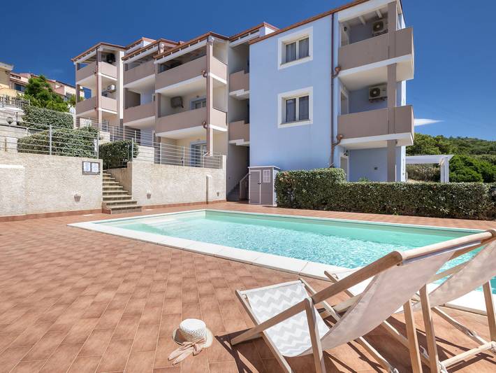Ferienwohnung für 4 Personen, mit Terrasse und Garten