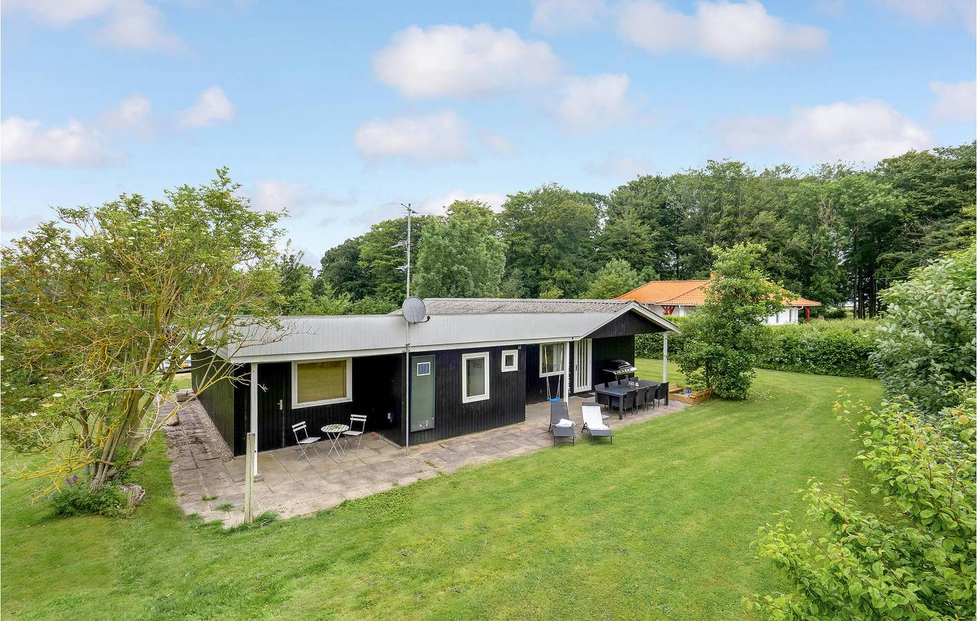 Vacation house for 8 people with yard in Hejls, Little Belt