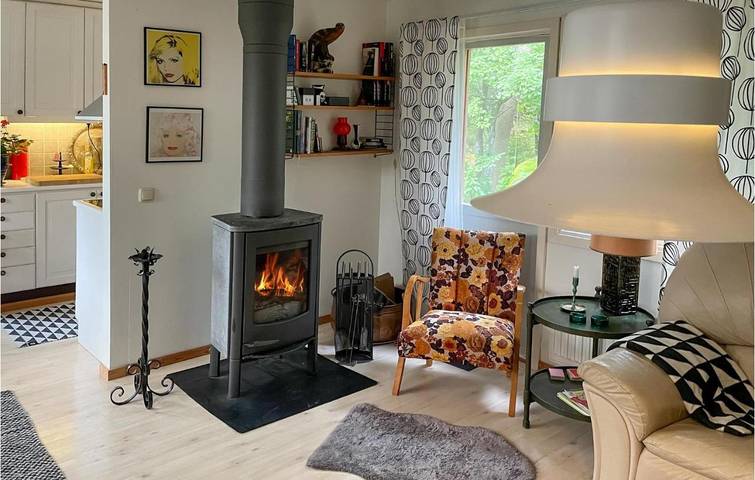 Ferienhaus für 5 Personen, mit Terrasse und Sauna sowie Seeblick in Gullspang - 4