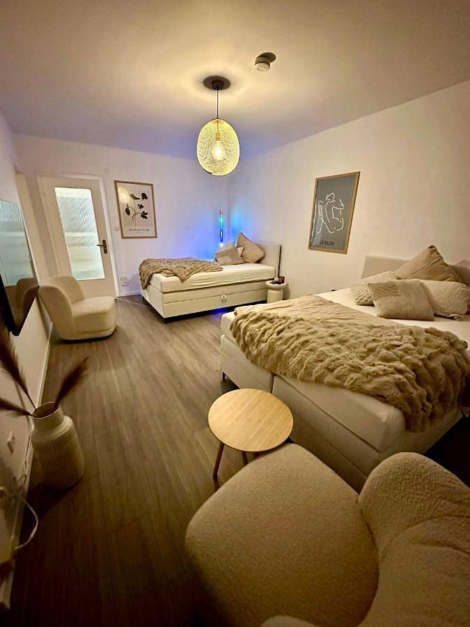 Ferienwohnung für 4 Personen, mit Balkon und Terrasse