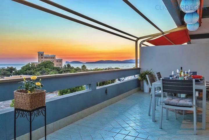 Attico per 8 persone, con Balcone/Terrazza ad Alghero