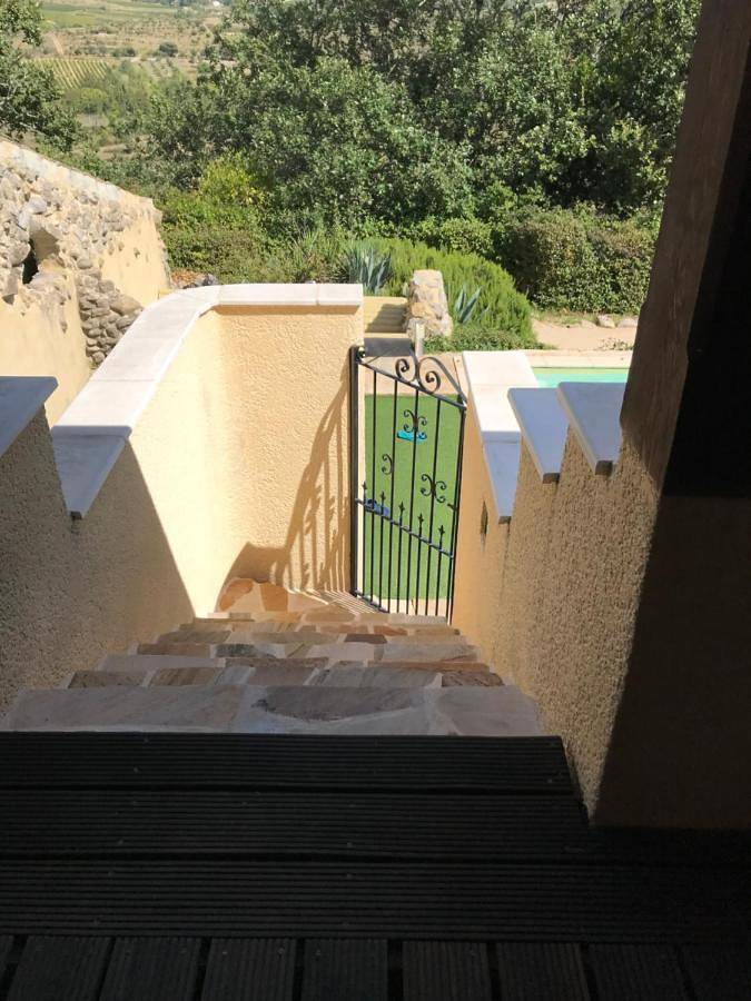 Double Room with Terrace in Balazuc, Ardèche