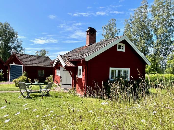 Bungalow für 3 Personen, mit Sauna und Garten in Schweden