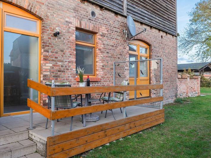 Ferienwohnung für 2 Personen, mit Terrasse und Garten in Pudagla