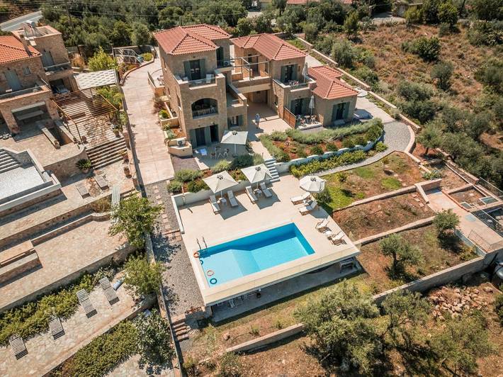 Ferienwohnung für 2 Personen, mit Pool und Garten sowie Ausblick, kinderfreundlich - 1