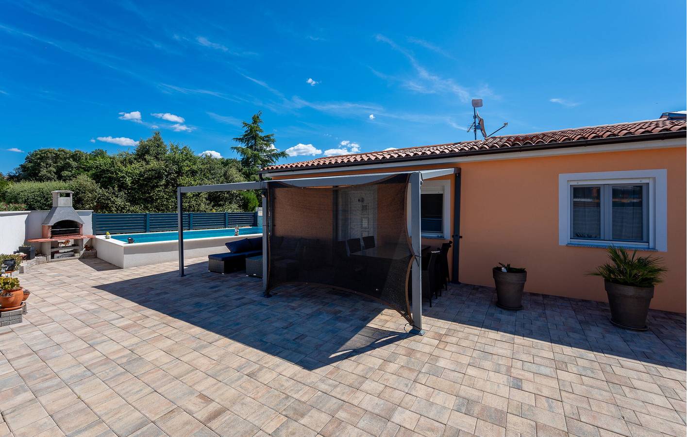 Ferienhaus für 4 Personen mit Pool in Barbariga, Südküste Istrien
