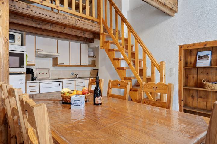 Gîte pour 8 personnes, avec balcon à Lanslebourg-Mont-Cenis - 4