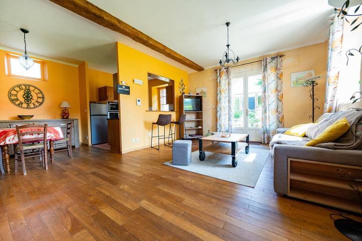 Location de vacances pour 6 personnes, avec jardin ainsi que vue et piscine à Saint-Sauveur-d'Émalleville - 4