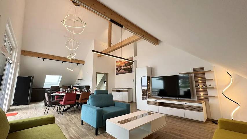 Ferienwohnung für 4 Personen, mit Terrasse und Garten