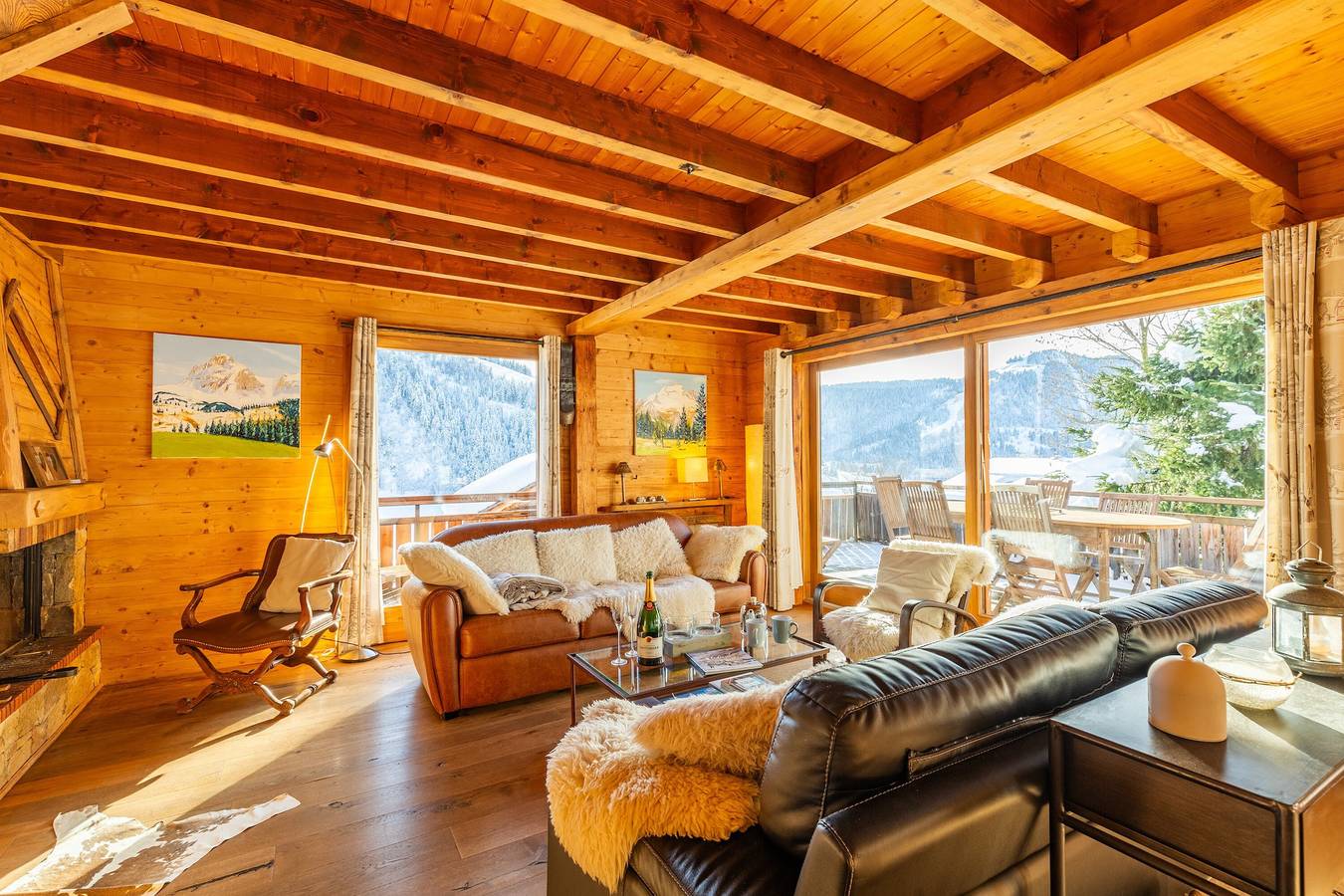 Chalet pour 9 Personnes dans La Clusaz, Région d'Annecy
