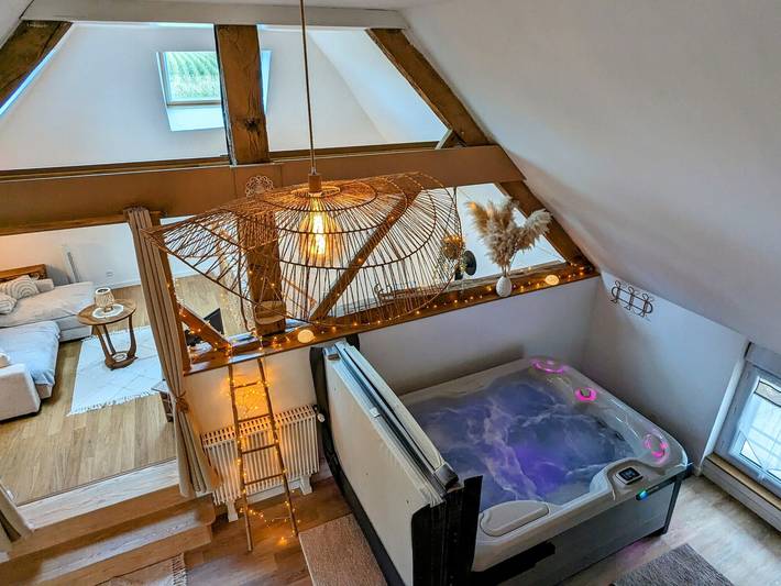 Gîte für 2 Personen, mit Whirlpool und Terrasse in Burgund - 4