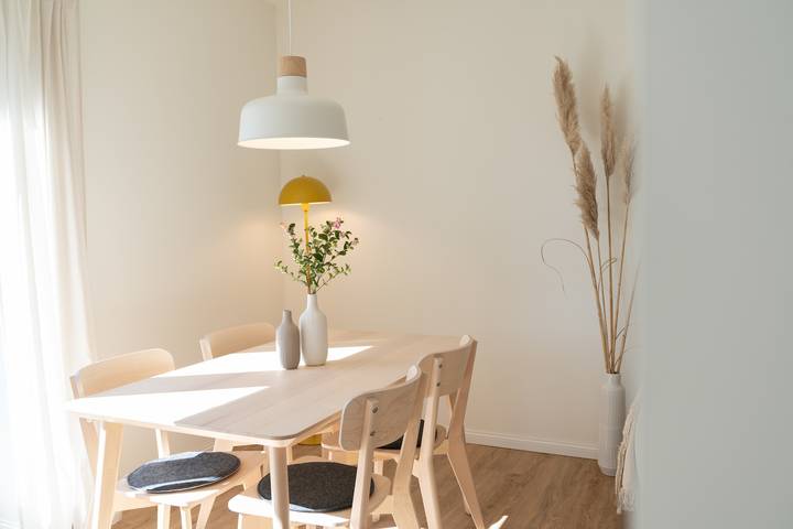 Ganze Ferienwohnung, Küstenbutze im modernen Scandi-Style mit Garten und Terrasse in Mildstedt, Nordfriesland
