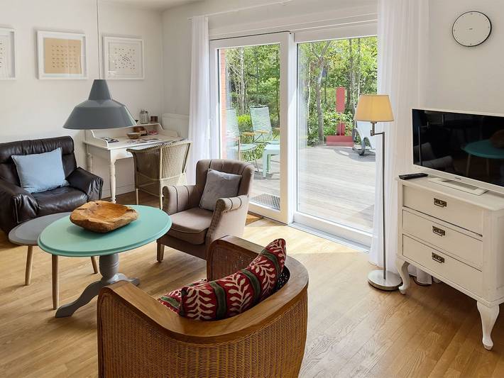Ferienhaus für 6 Personen, mit Terrasse und Garten sowie Sauna in Norddorf, Amrum