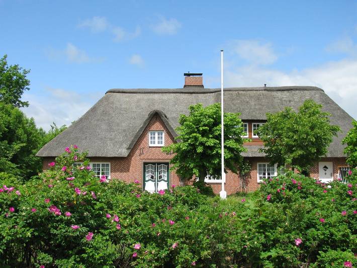 Ferienwohnung für 4 Personen, mit Balkon/Terrasse und Terrasse sowie Garten in Tating - 4