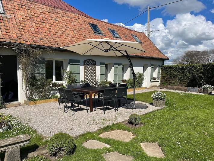 Location de vacances pour 8 personnes, avec Terrasse et Jardin à Halinghen